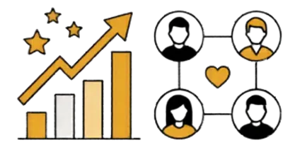 Verified inquiries shared with businesses